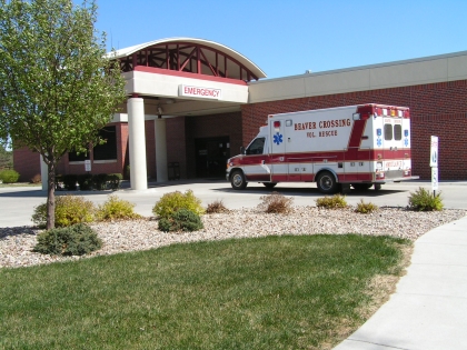 ambulance at ER