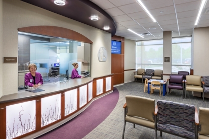 outpatient specialty clinic lobby